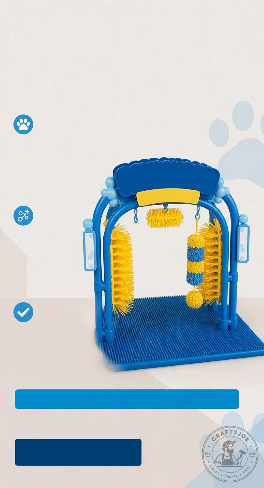 Cat Paw Wash Grooming Station 8 Cat Paw Wash Grooming Station