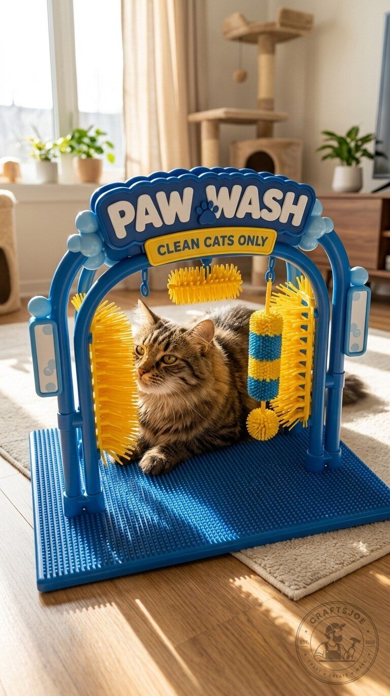Cat Paw Wash Grooming Station 9 Cat Paw Wash Grooming Station