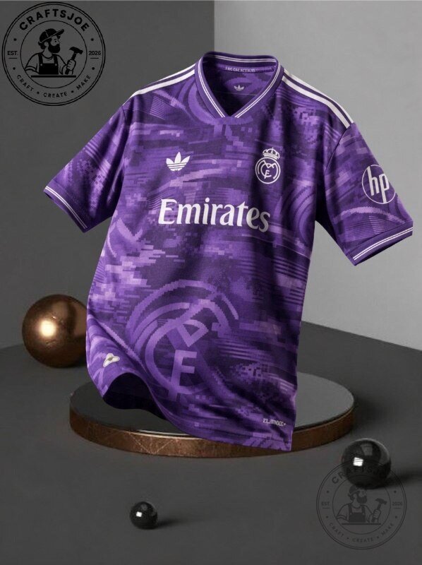 Real Madric x Adidas Violet 26/27 Jersey Limited Edition