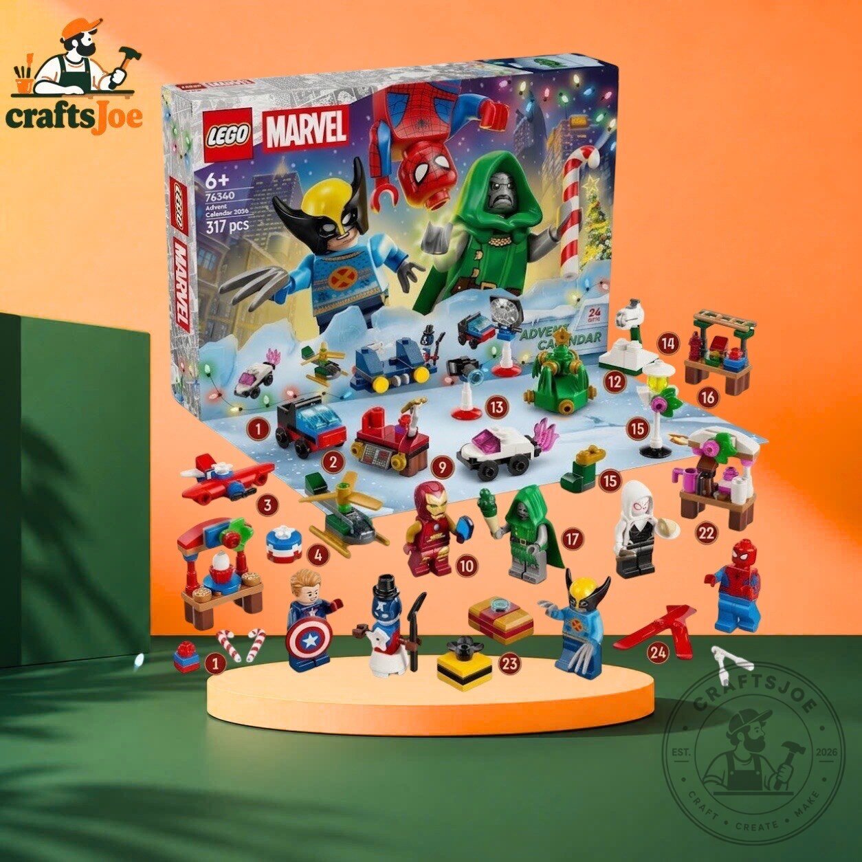 Marvel Lego Advent Calendar 2026 Special Gift