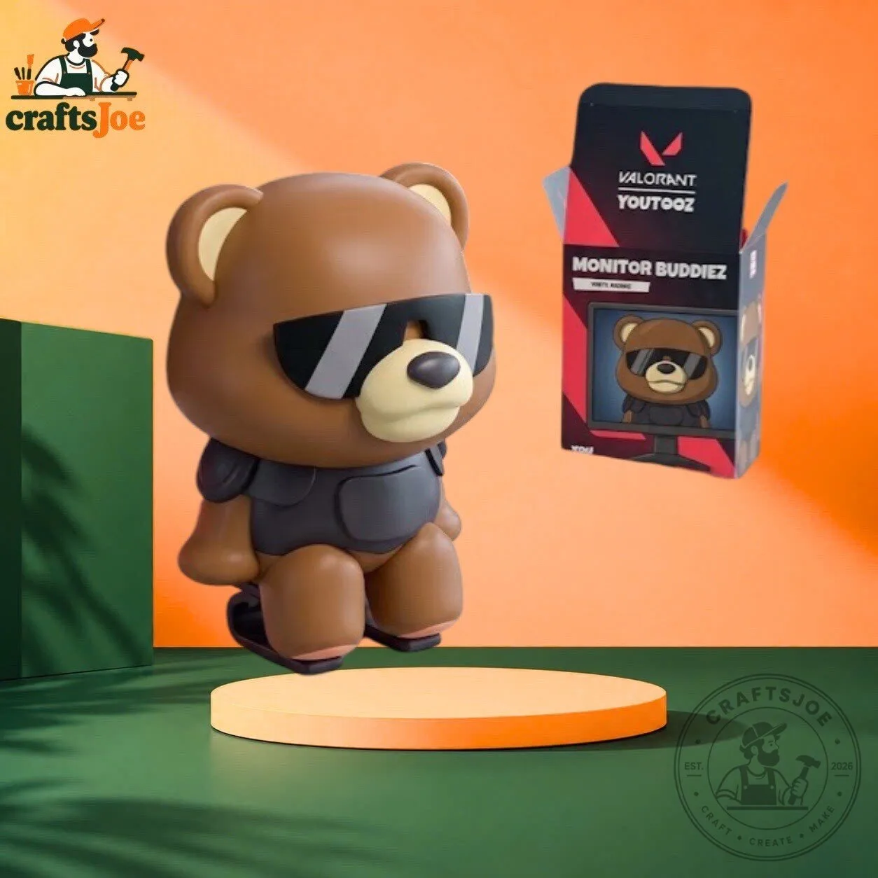 Youtooz x Valorant Tactibear Monitor Buddiez Limited Edition 2026