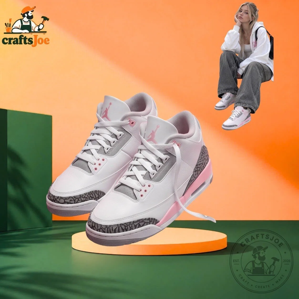 Air Jordan 3 Neo Pink Limited Edition 4 Air Jordan 3 Neo Pink Limited Edition