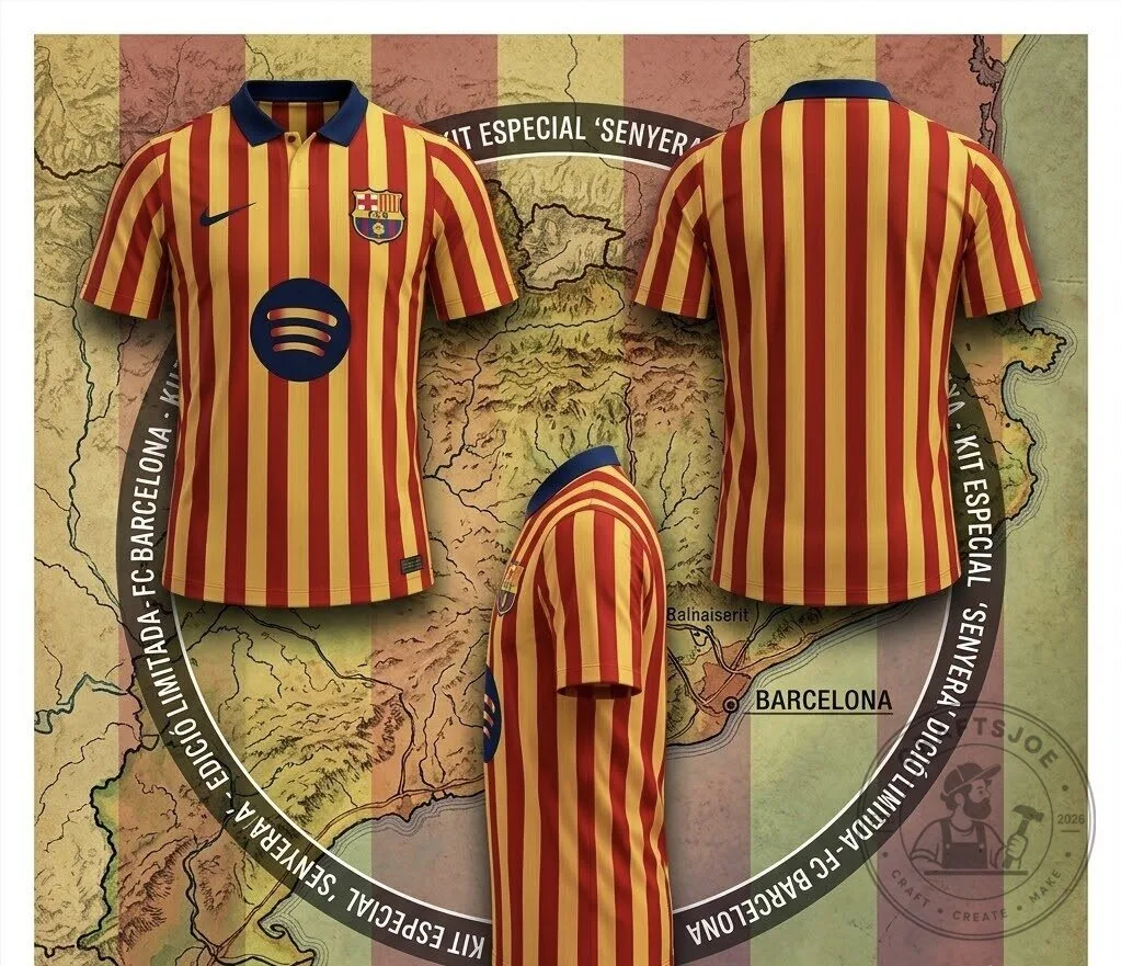 FC Barcelona x Nike Senyera Concept Jersey Limited Edition 2026/2027 9 FC Barcelona x Nike Senyera Concept Jersey Limited Edition 2026/2027