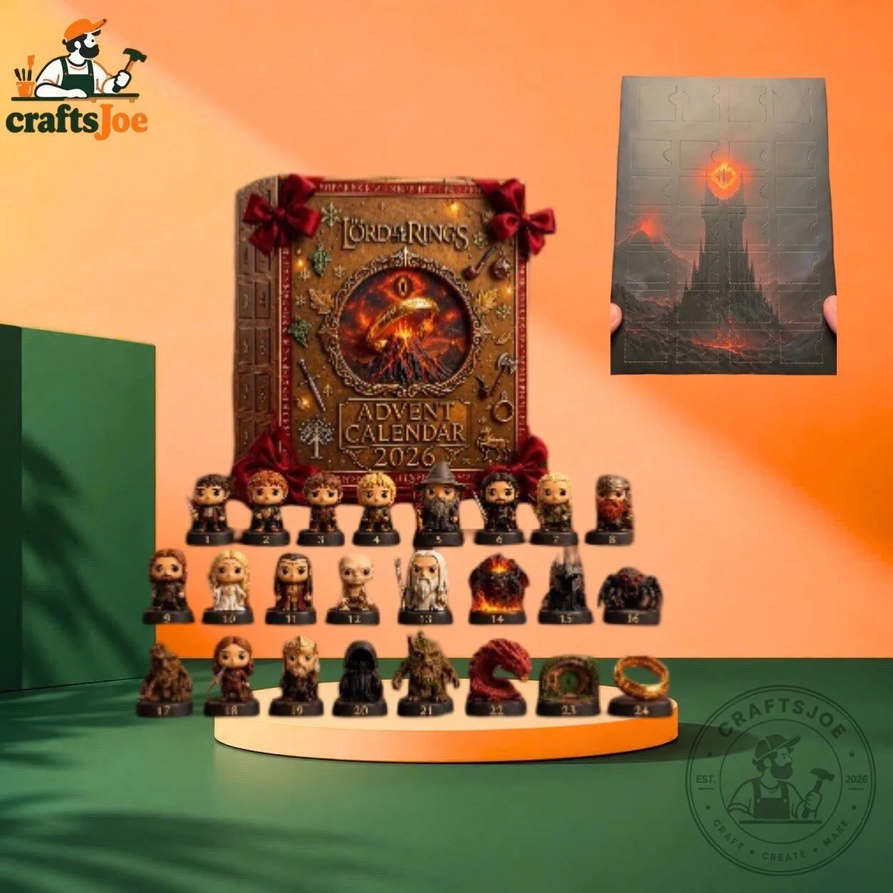 The Lord Of The Rings Lotr Christmas Advent Calendar 2026 Limited Edition