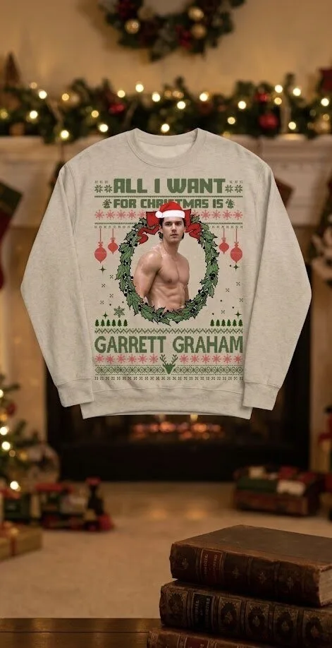 Garrett Graham All I Want For Christmas Ugly Sweatshirt Limited Edition 2026 9 Garrett Graham All I Want For Christmas Ugly Sweatshirt Limited Edition 2026