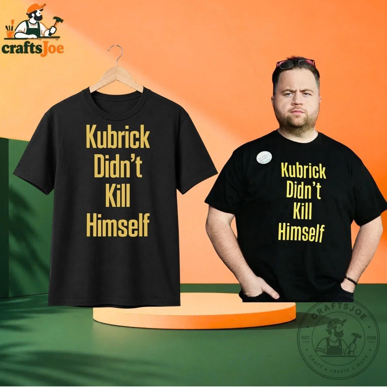 Paul Walter Hauser Kubrick Didn’t Kill Himself Shirt