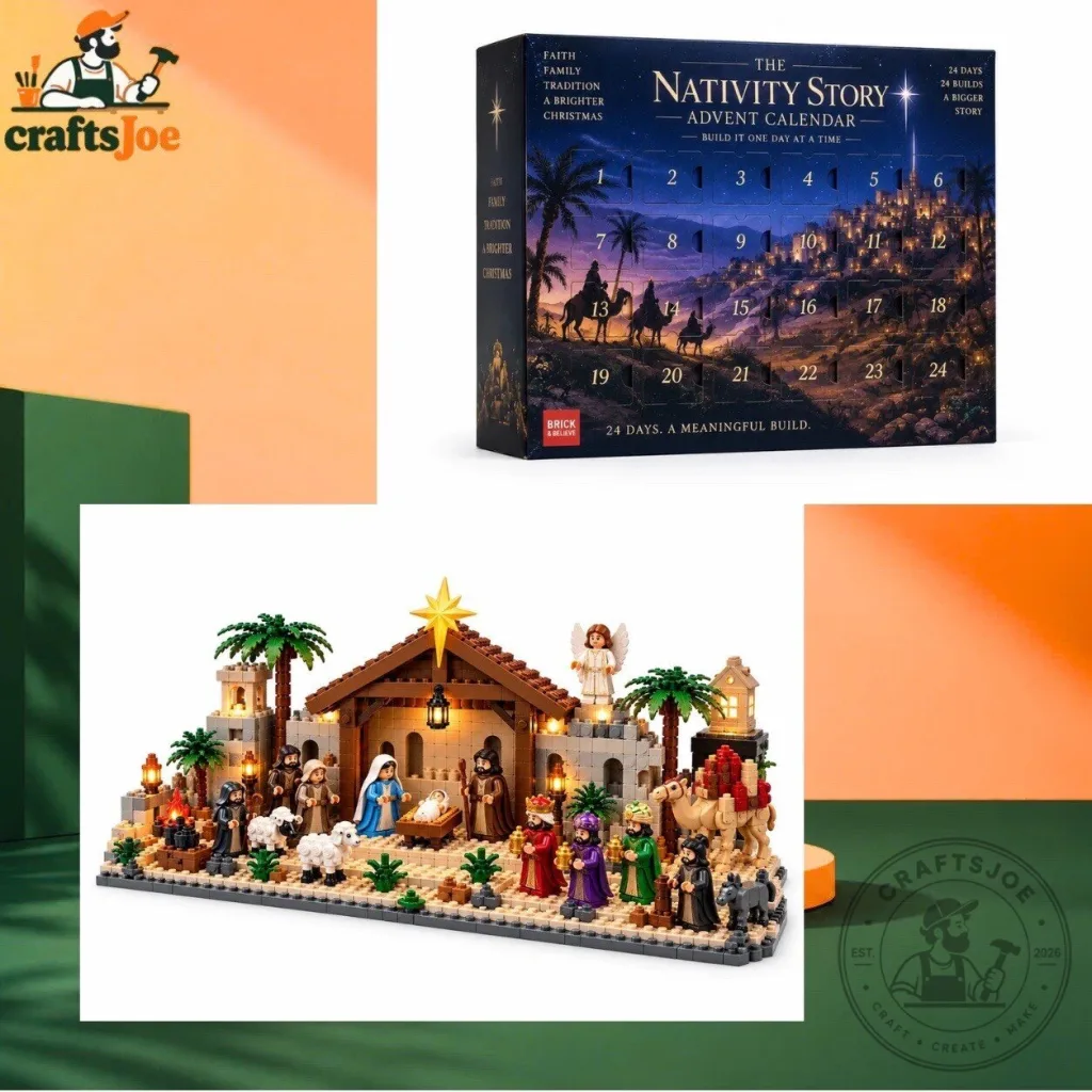 "2026 Christian LEGO Nativity Story Advent Calendar: Perfect Christmas Countdown" 9 Christian x Christmas x LEGO The Nativity Story Advent Calendar 2026