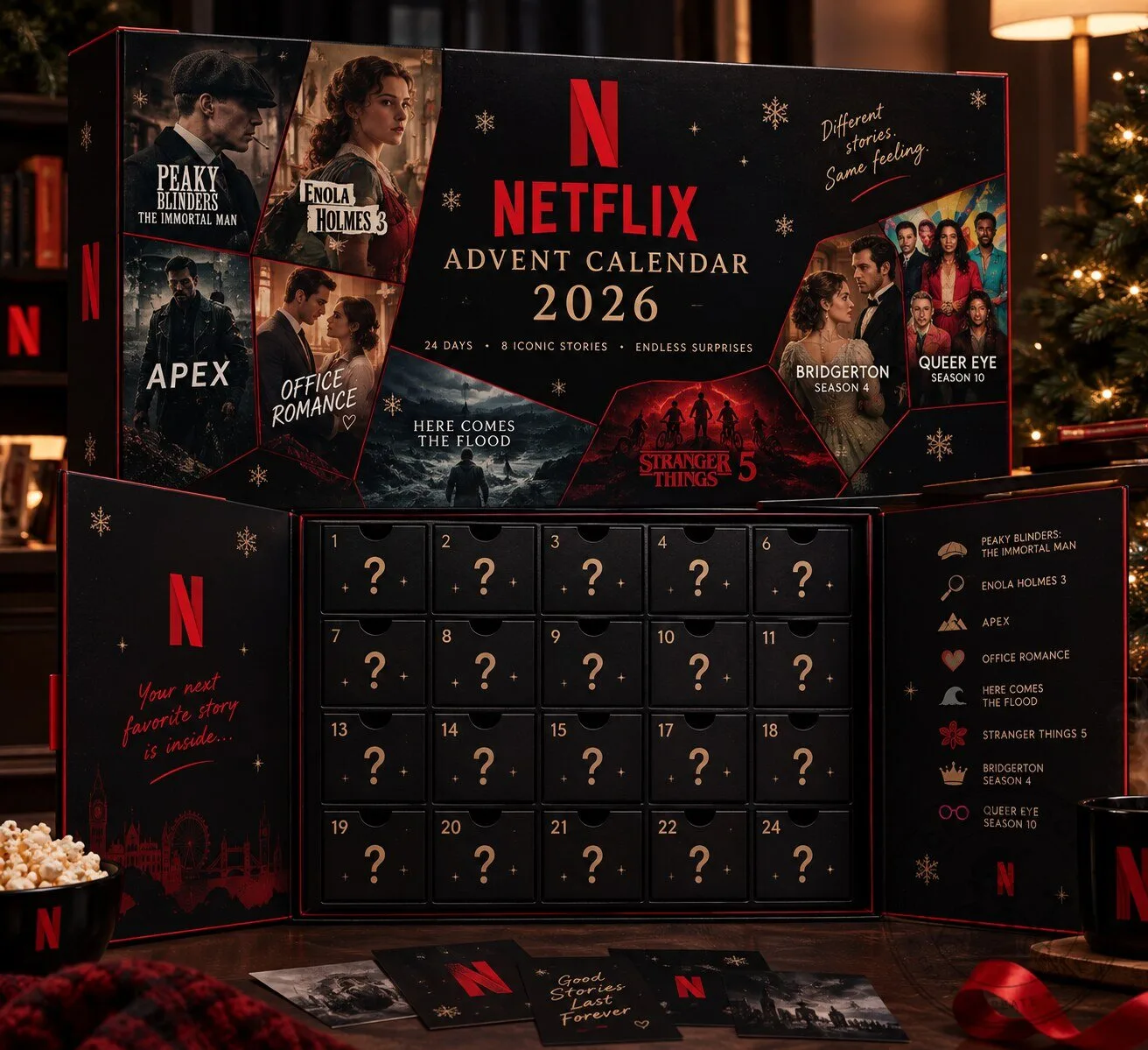 Netflix Advent Calendar 2026 Limited Edition