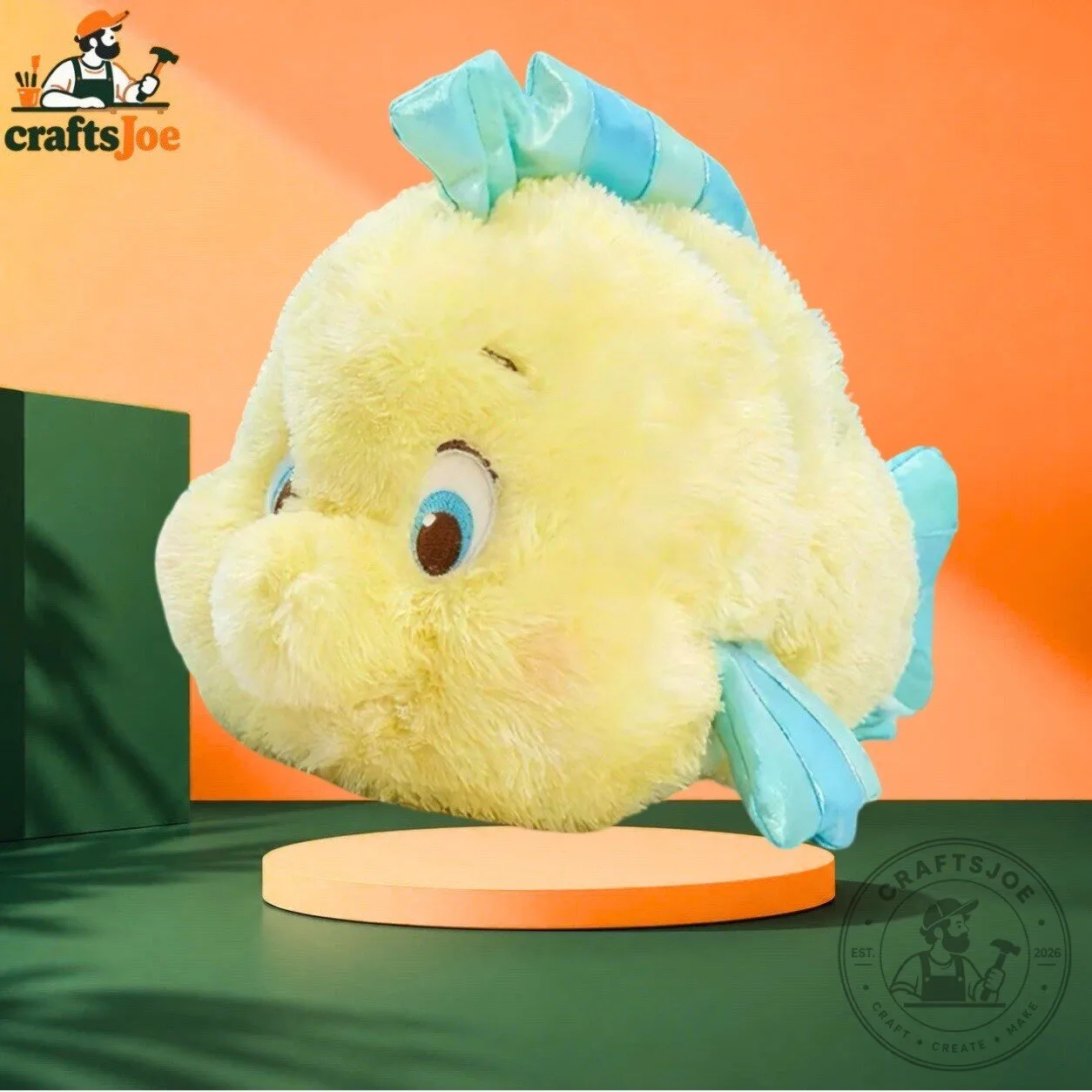 Flounder Plush Toy with Hot or Cold Water Bottle Exclusive 2026 2 Flounder Plush Toy with Hot or Cold Water Bottle Exclusive 2026