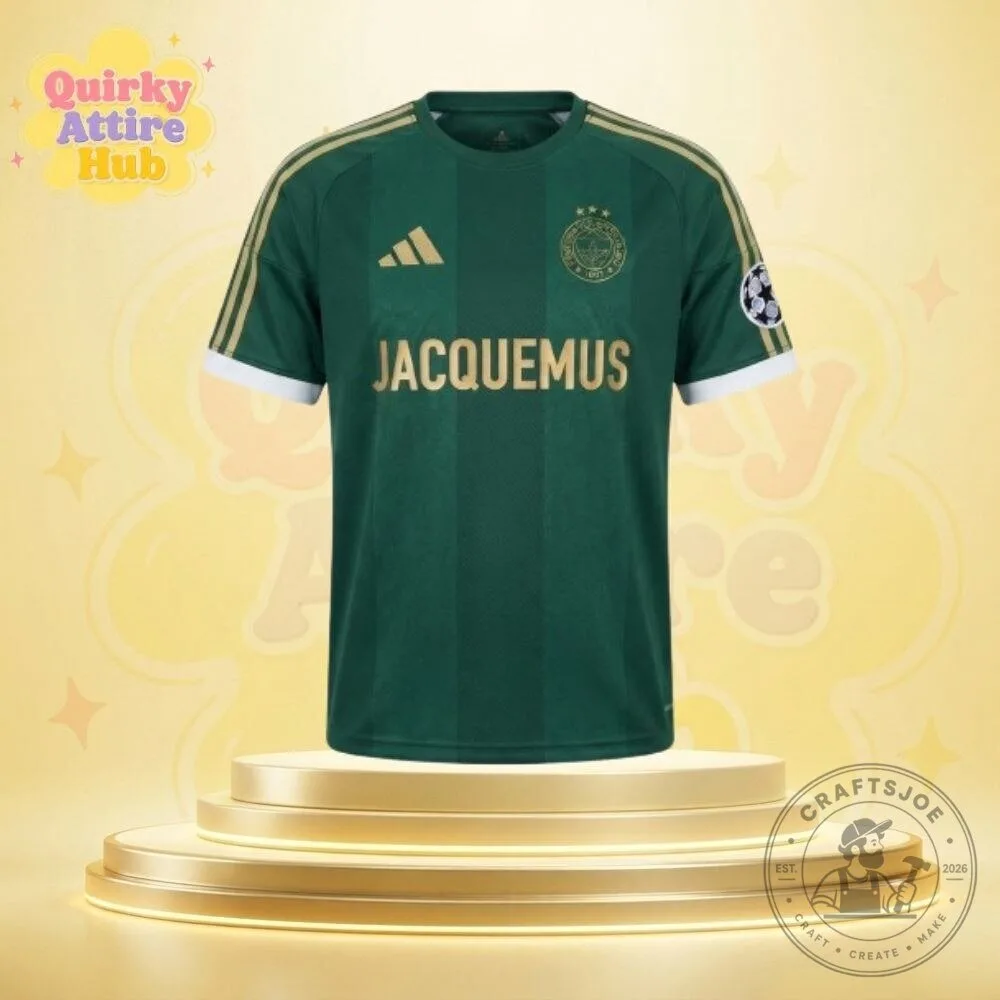 "Exclusive Fenerbahce x Jacquemus 2026 Dark Green Guendouzi Jersey" 3 Fenerbahce x Jacquemus Dark Green Jersey 2026 Guendouzi Shirt