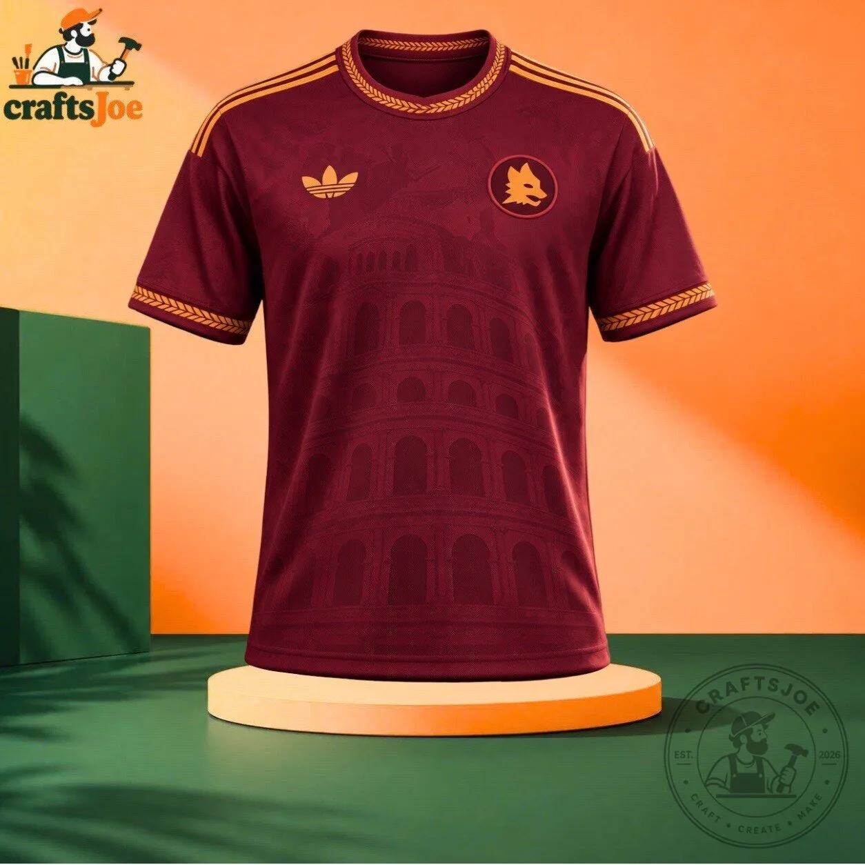 Adidas x As Roma Blood and Quartz Version Jersey Limited Edition 2026
