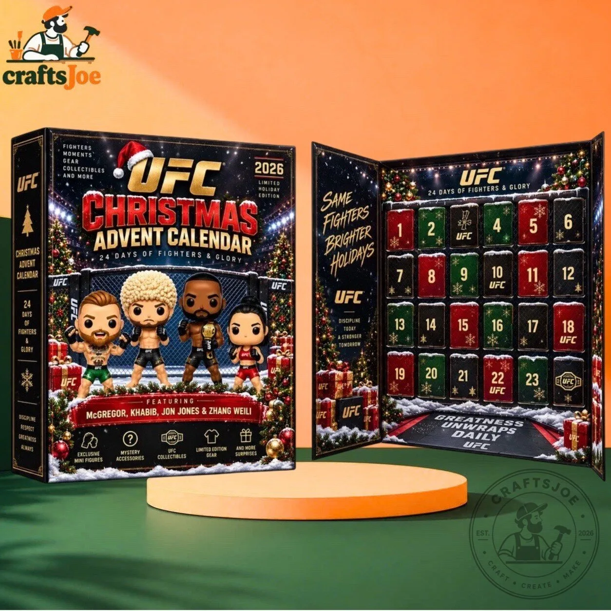 UFC Christmas Advent Calendar 2026