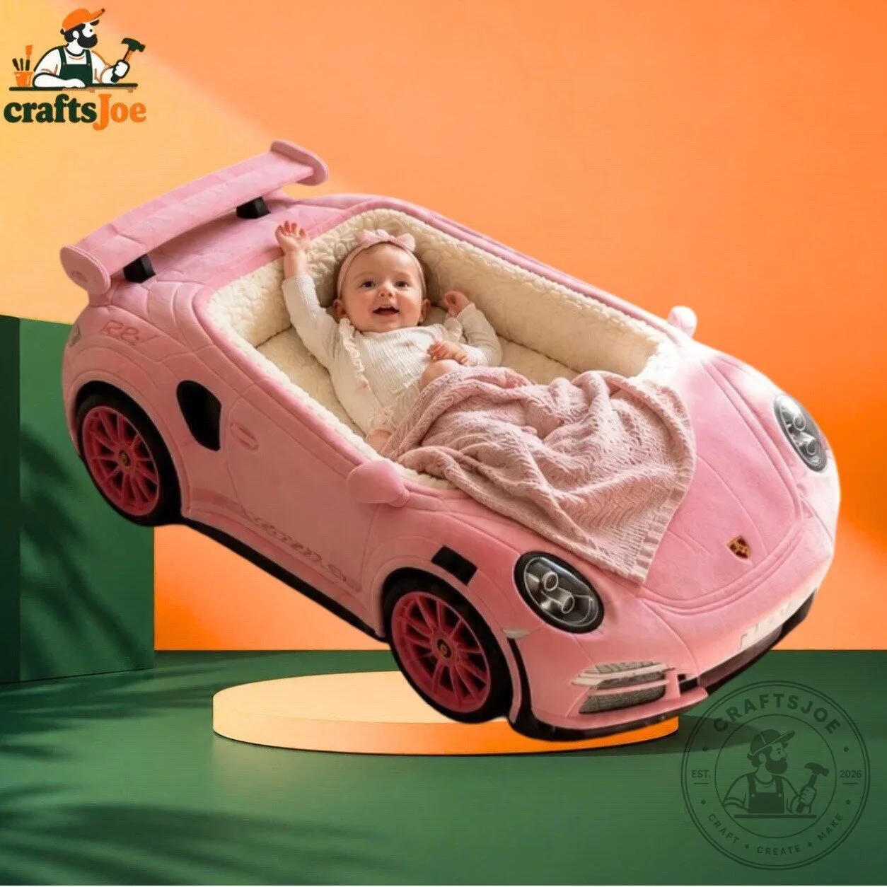 Ride Car Baby Cozy Bed Limited Edition 2026