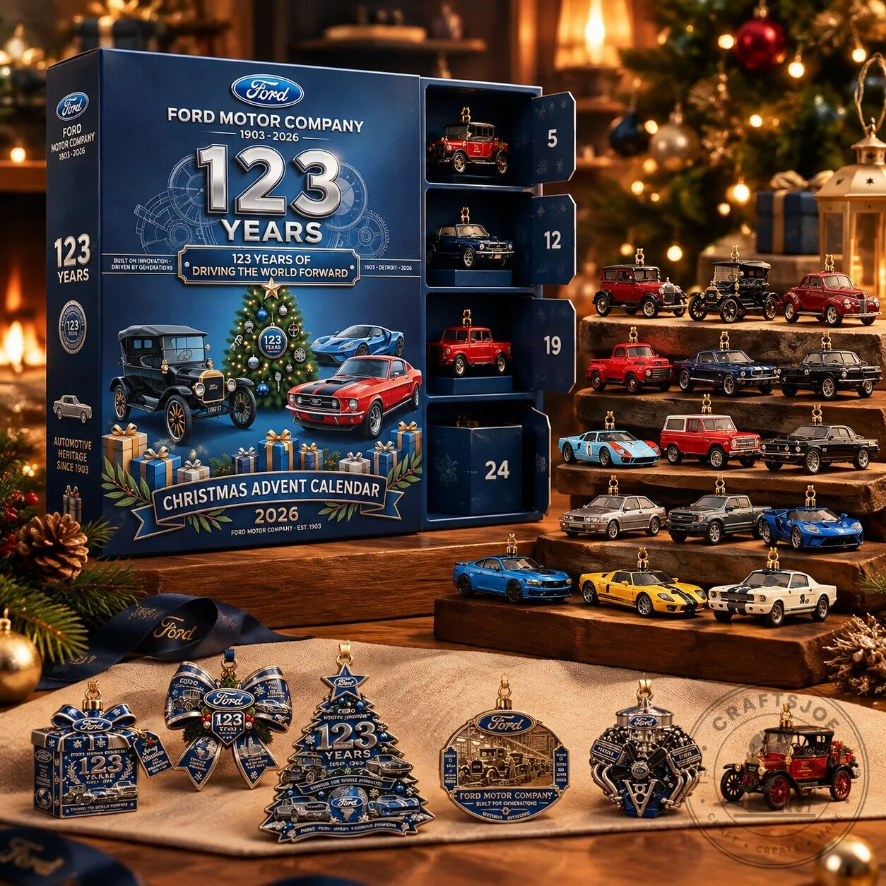 Ford Motor 123rd Anniversary Christmas Advent Calendar 2026 9 Ford Motor 123rd Anniversary Christmas Advent Calendar 2026