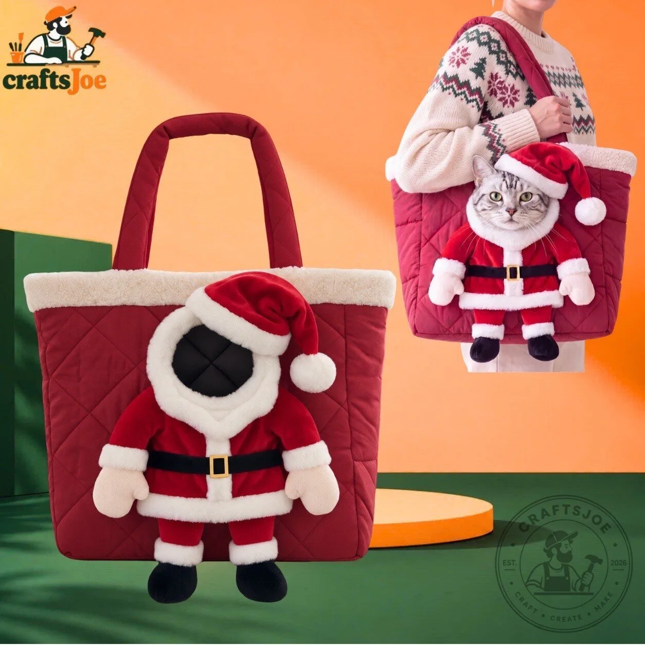 Santa Pet Carrier Tote Bag Limited Edition 2026