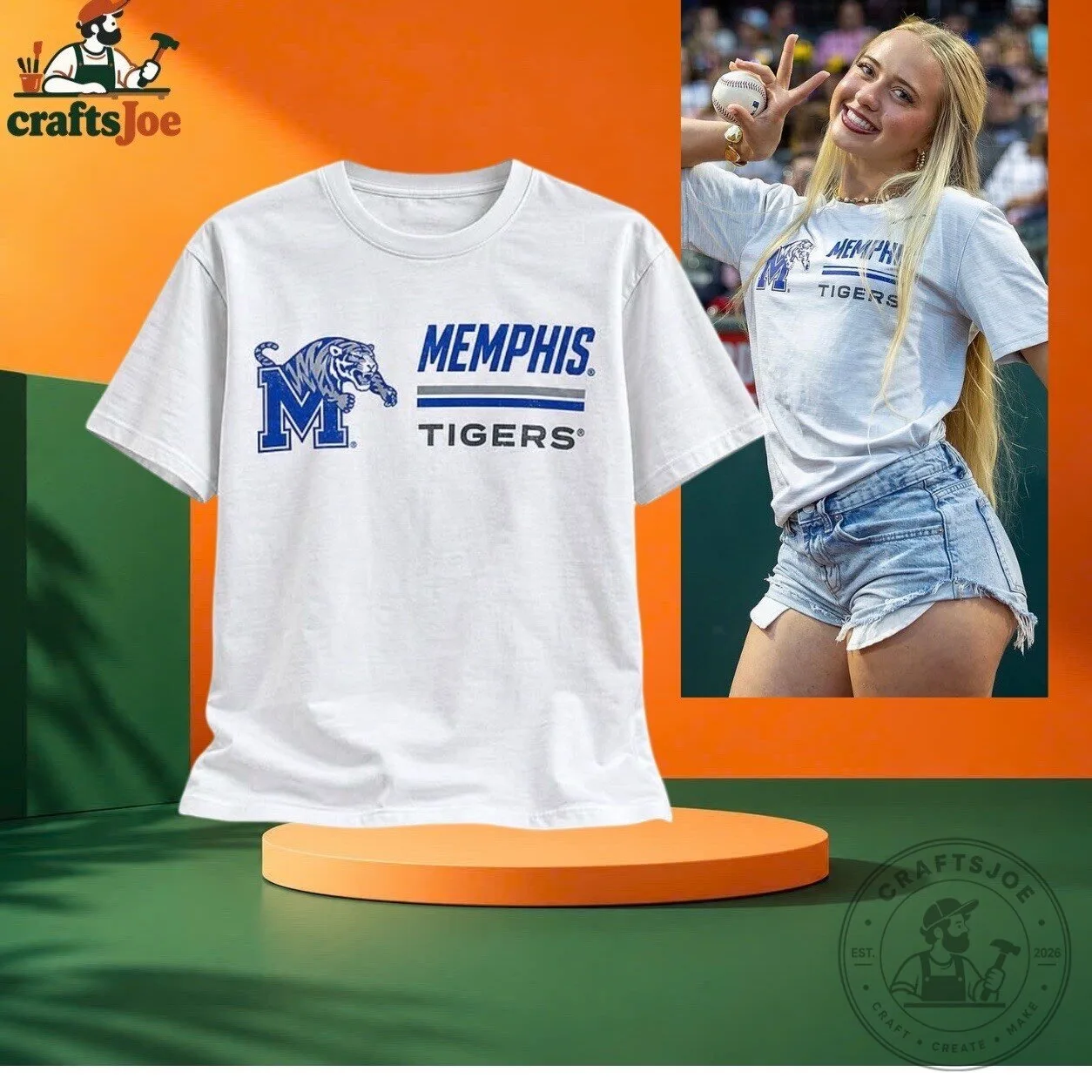 Tatum Bittick Memphis Tigers Shirt 2026
