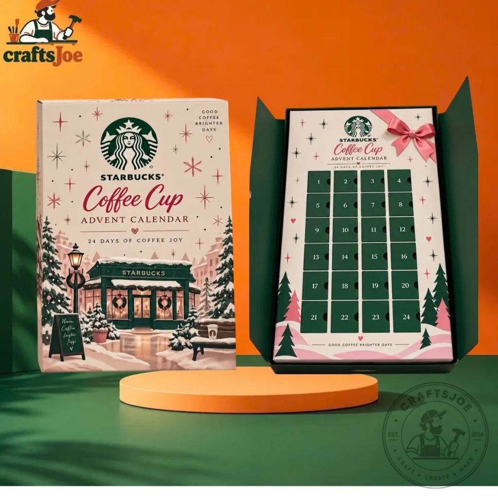 Starbucks Coffee Cup Advent Calendar 2026 Limited Edition 24 Days of Coffee Joy