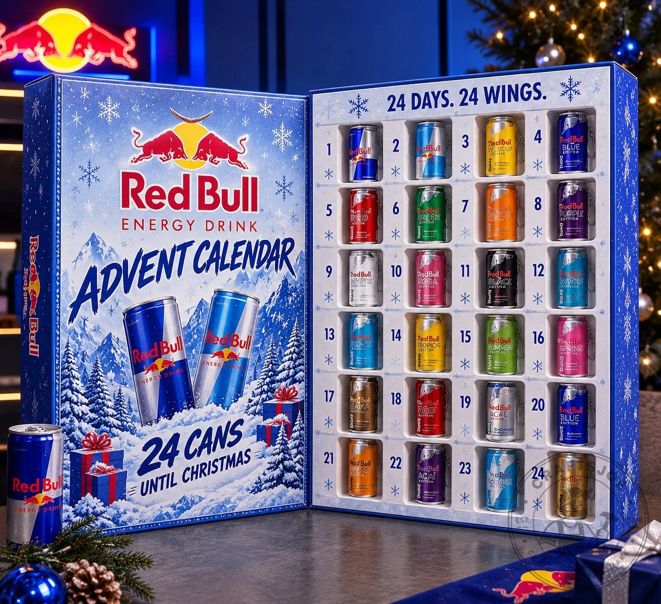 RedBull Energy Drink Advent Calendar 2026 Limited Edition
