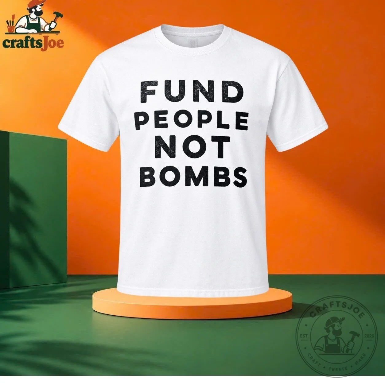Fund People Not Bombs Shirt