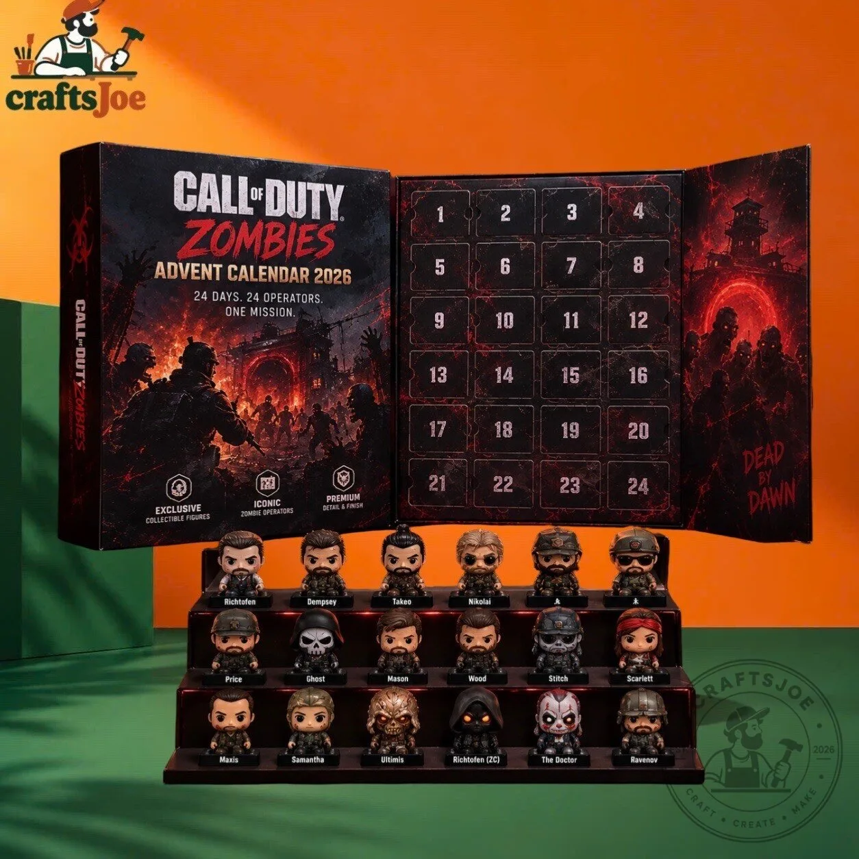 Call Of Duty 24 Operators Advent Calendar 2026 Limited Edition
