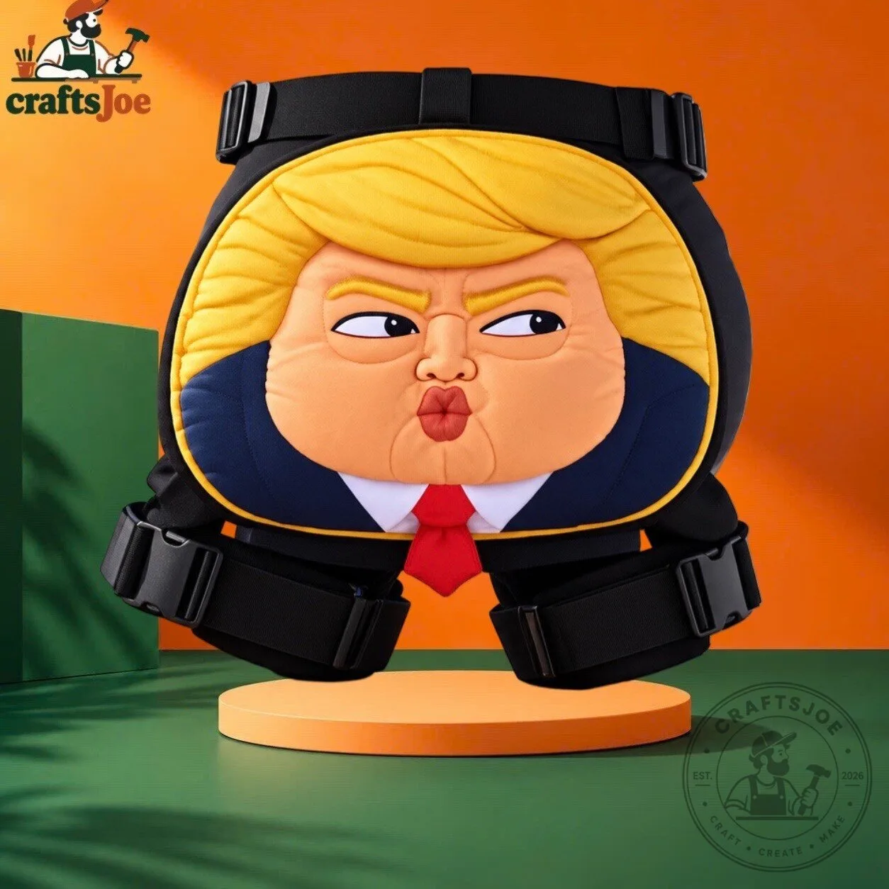 Funny Trump Face Putt Ski Protector Cushion Limited Edition 2026