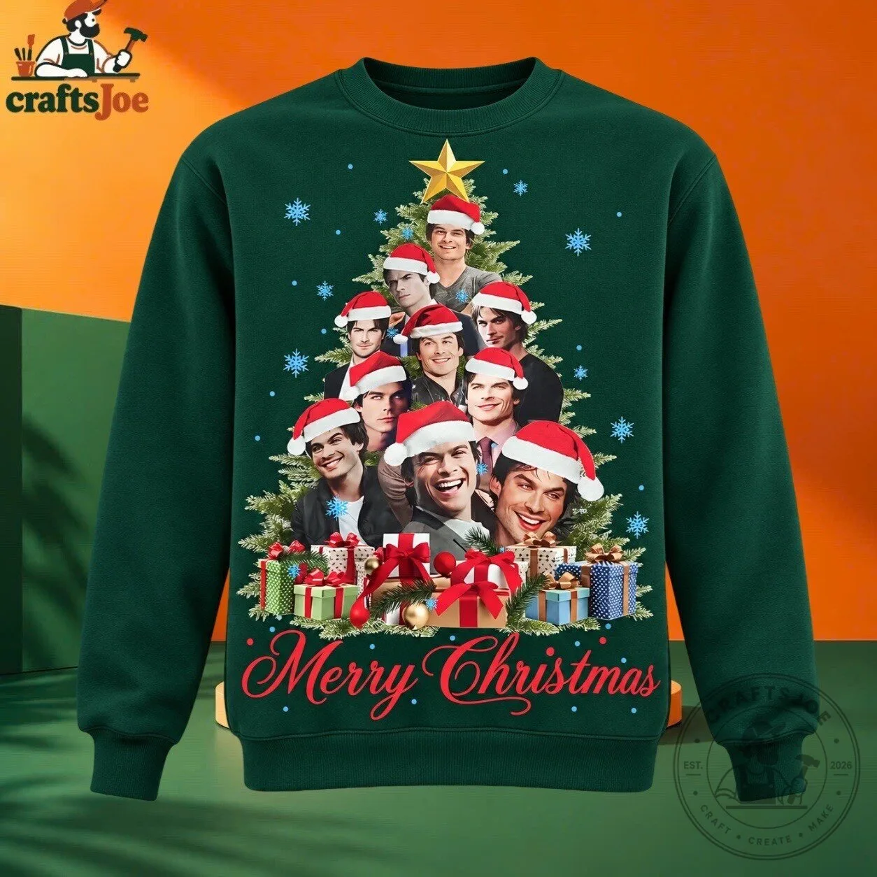 All I Want for Christmas is Damon Salvatore Sweater Shirt Limited Edition 2026