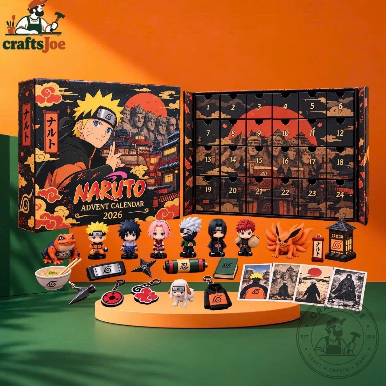 Naruto Advent Calendar 2026 Limited Edition