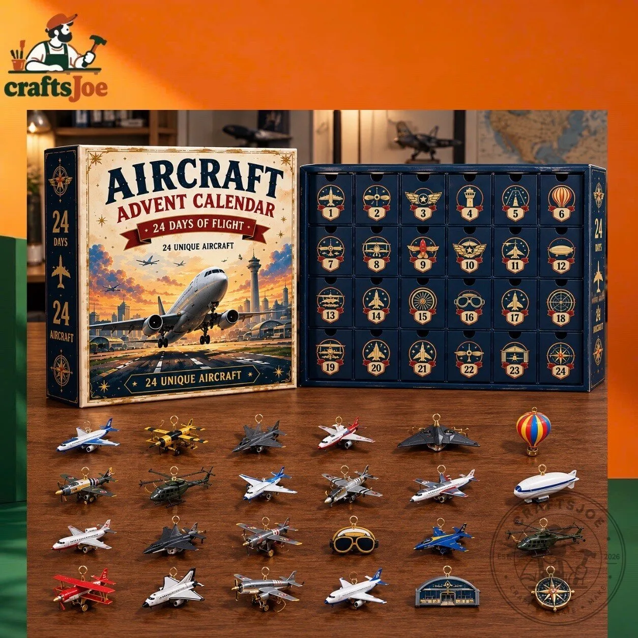 Aircraft Plane Advent Calendar 2026 Limited Edition