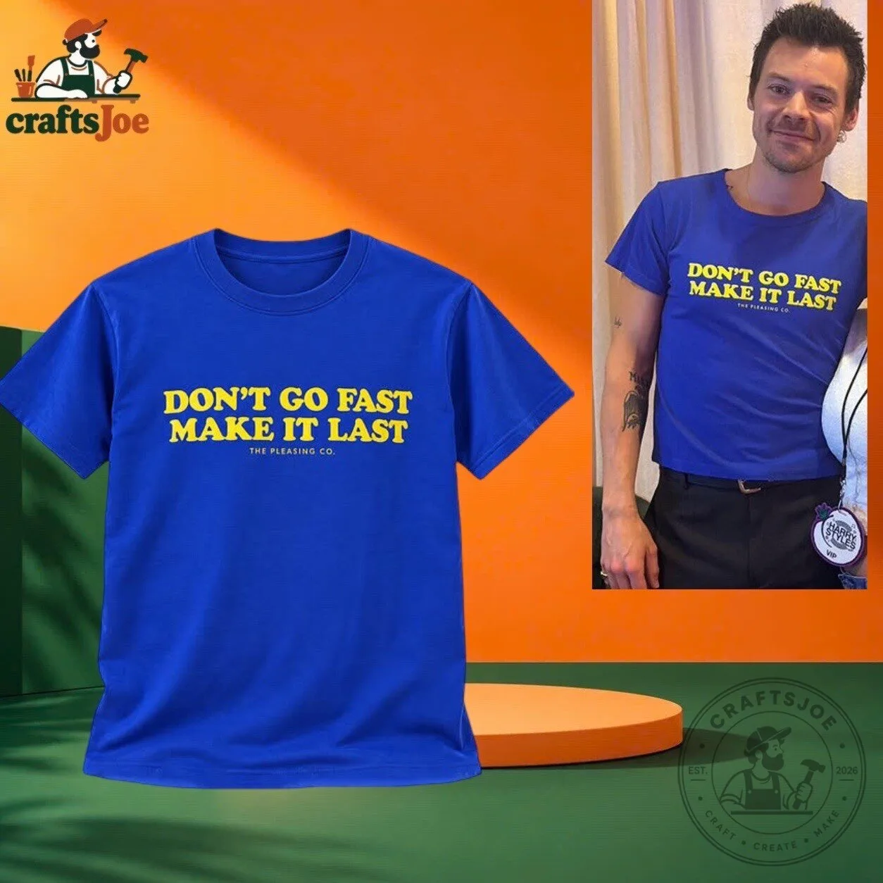Harry Styles Don’t Go Fast Make It Last Shirt 2026 Limited