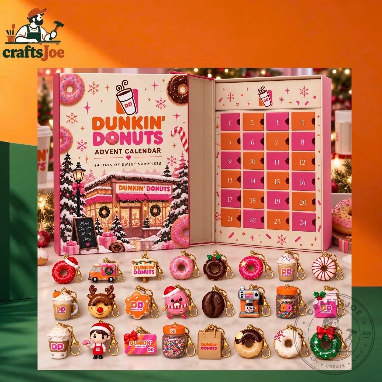 Dunkin Donuts Sweat Surprises Advent Calendar 2026