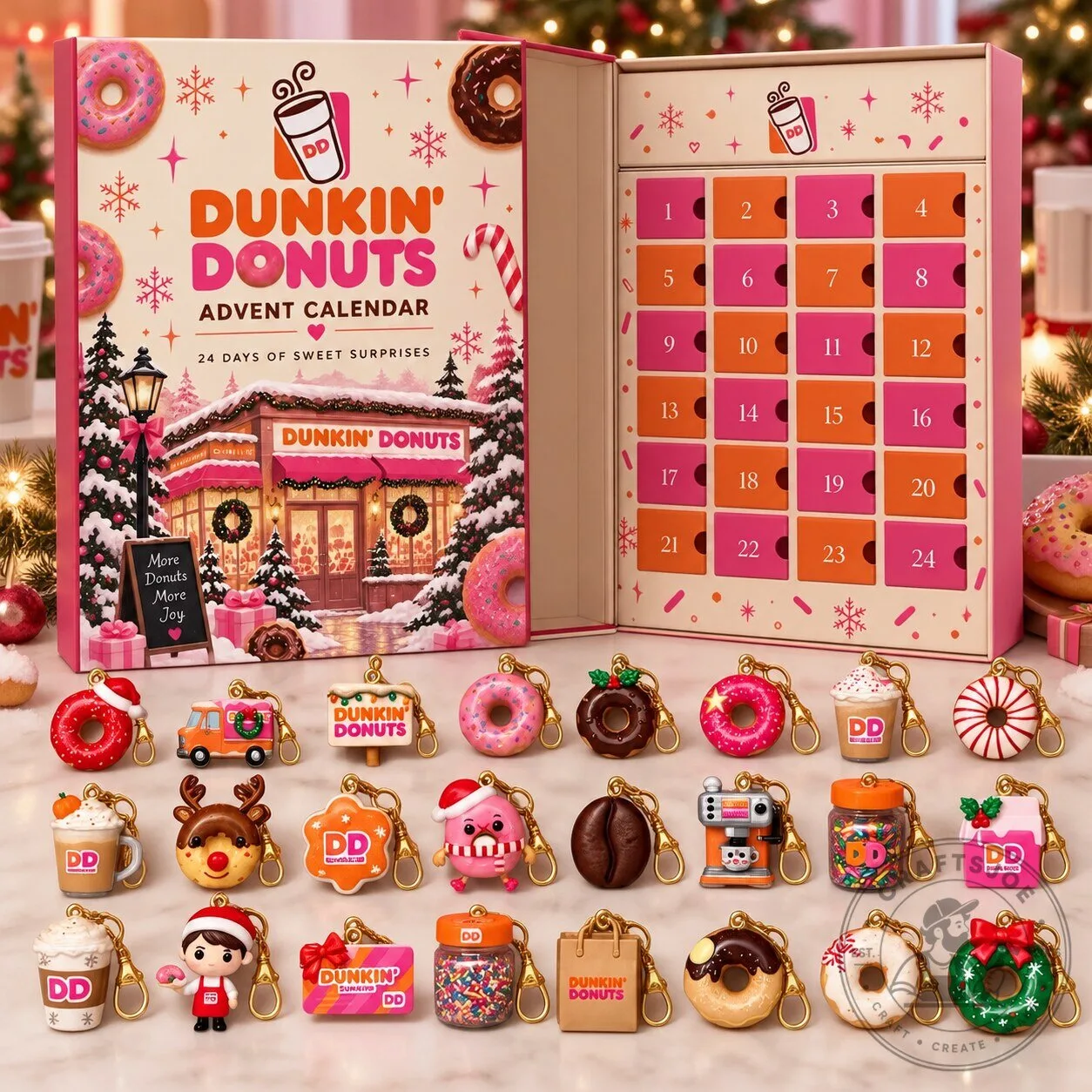 Dunkin Donuts Sweat Surprises Advent Calendar 2026 9 Dunkin Donuts Sweat Surprises Advent Calendar 2026