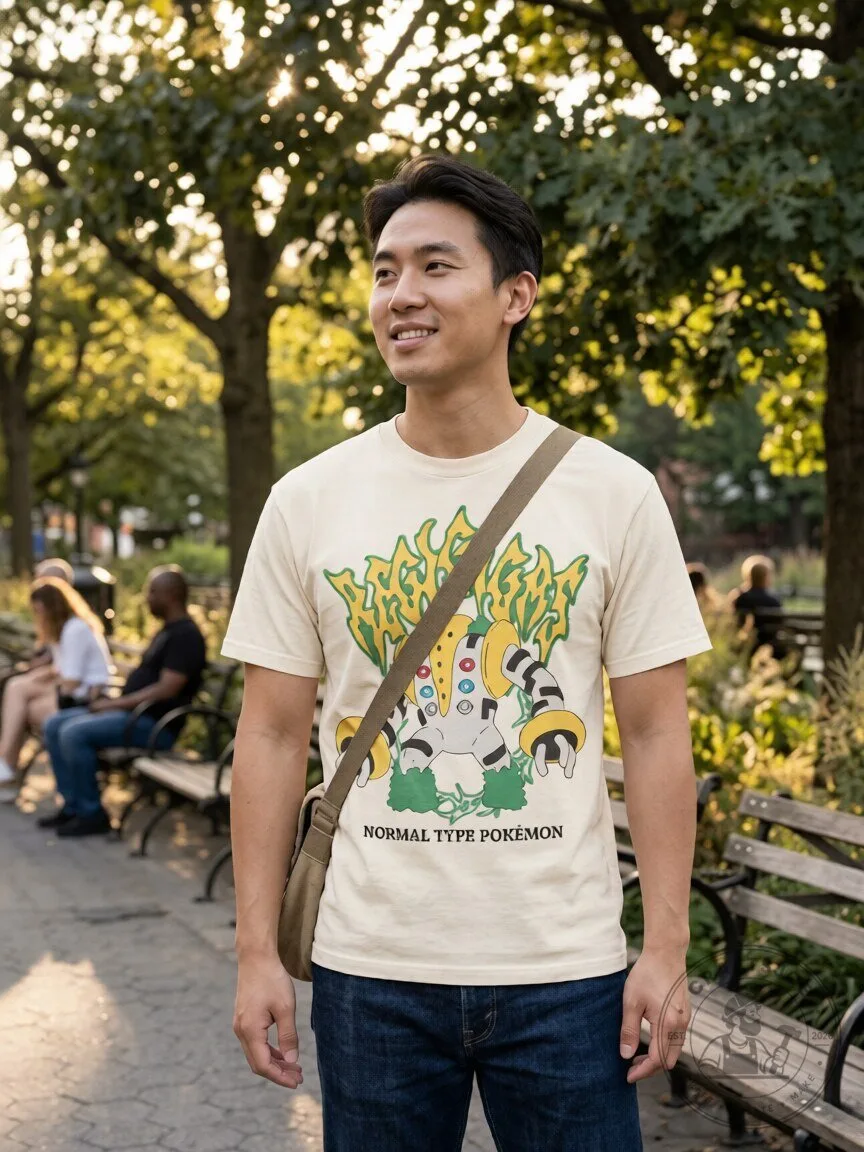 Pokémon Regigigas Normal Type 0486 Pokédex T Shirt 2026 9 Pokémon Regigigas Normal Type 0486 Pokédex T Shirt 2026