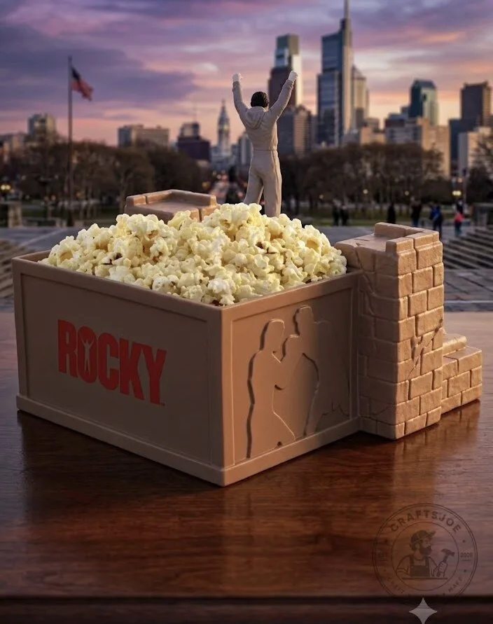 ROCKY 50th Anniversary Popcorn Bucket 2026 Limited Edition 8 ROCKY 50th Anniversary Popcorn Bucket 2026 Limited Edition