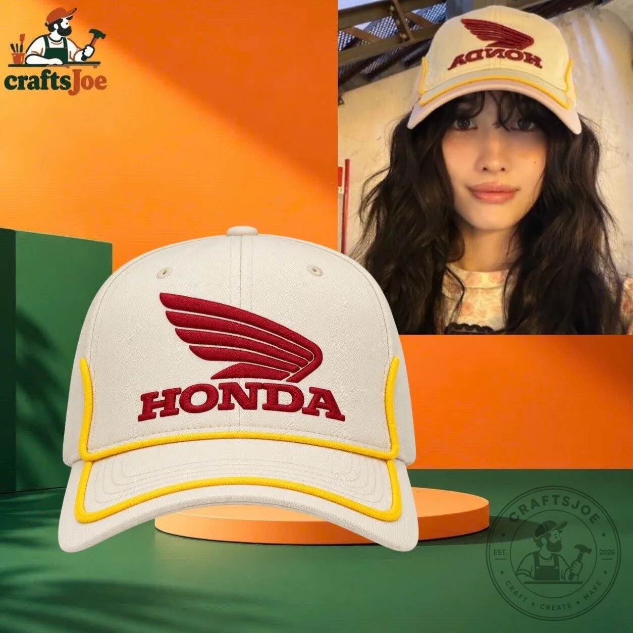Momo Onitsuka Tiger x Honda Cap 2026
