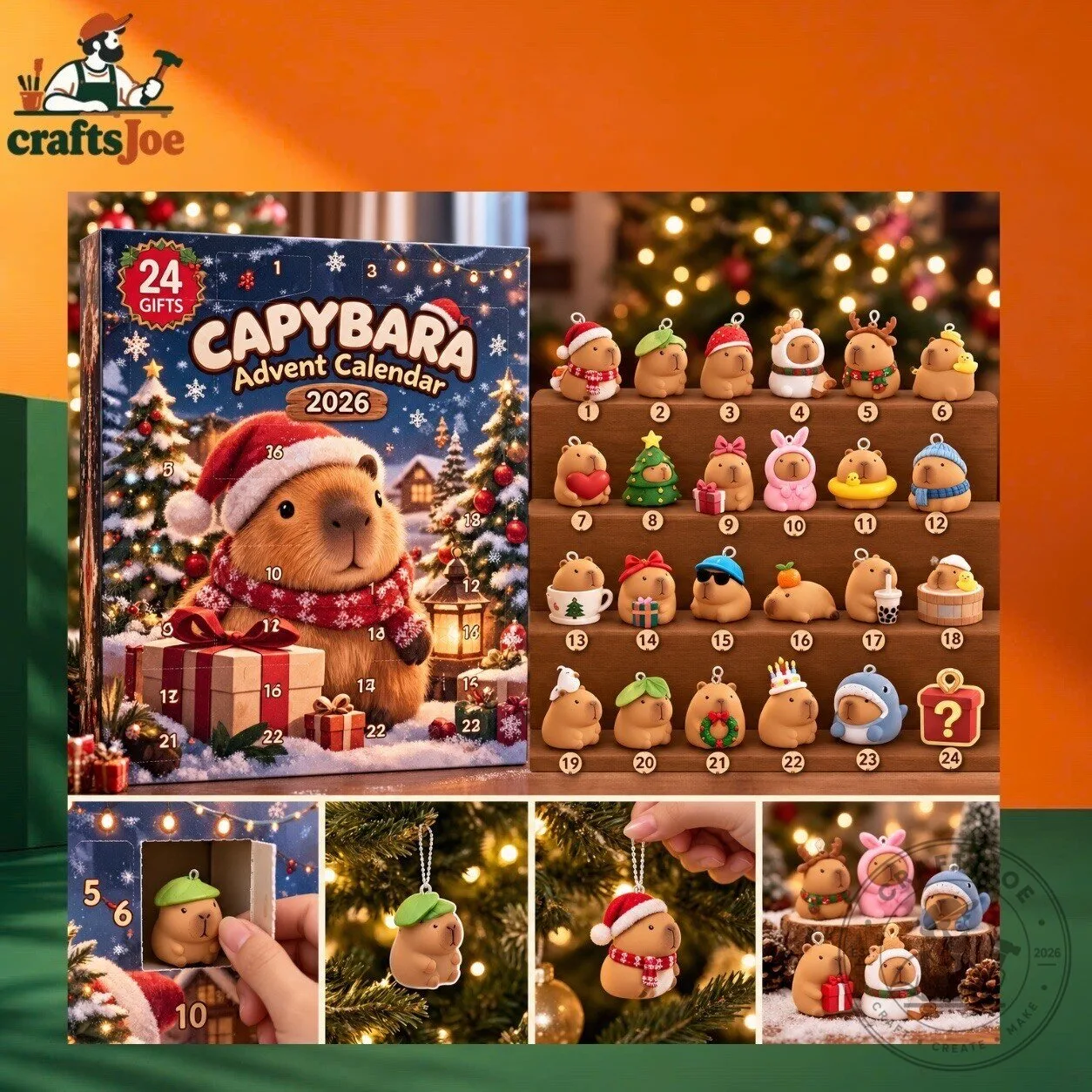Capybara Advent Calendar 2026 Limited Edition