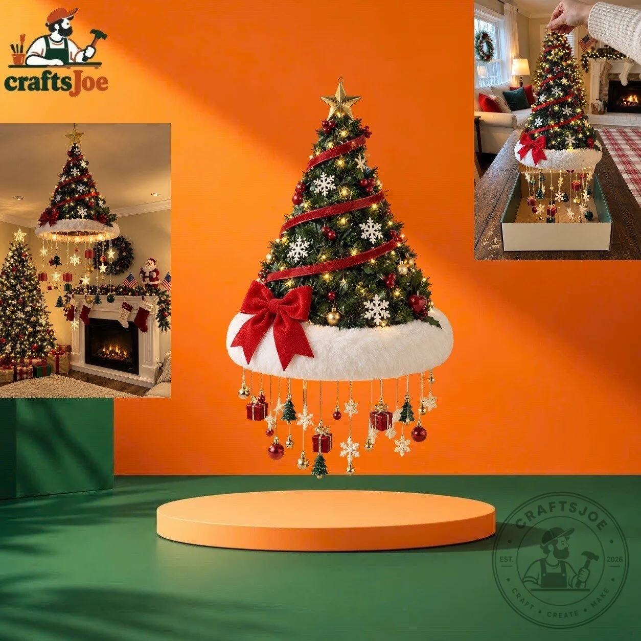 Merry Hat Lamp Christmas Led Tree 2026
