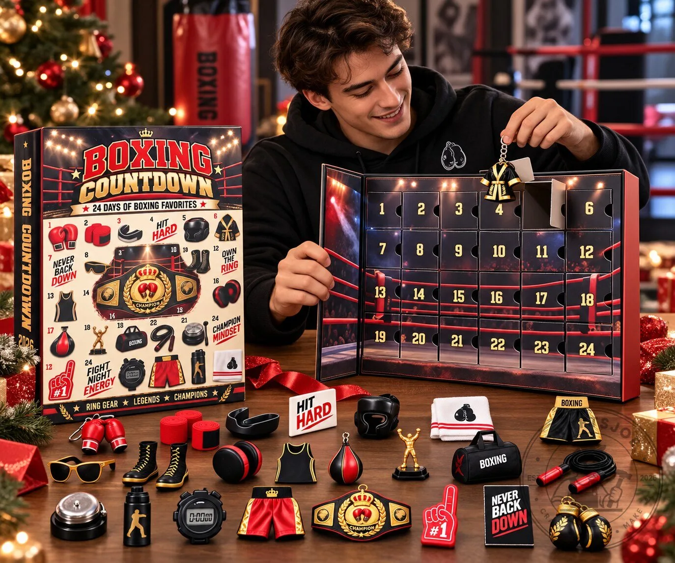 Boxing Countdown Advent Calendar 2026 9 Boxing Countdown Advent Calendar 2026